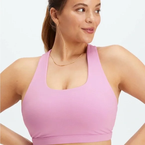 Fabletics Boost Racerback Sports Bra Moisture-Wicking L item# BD - Picture 2 of 4